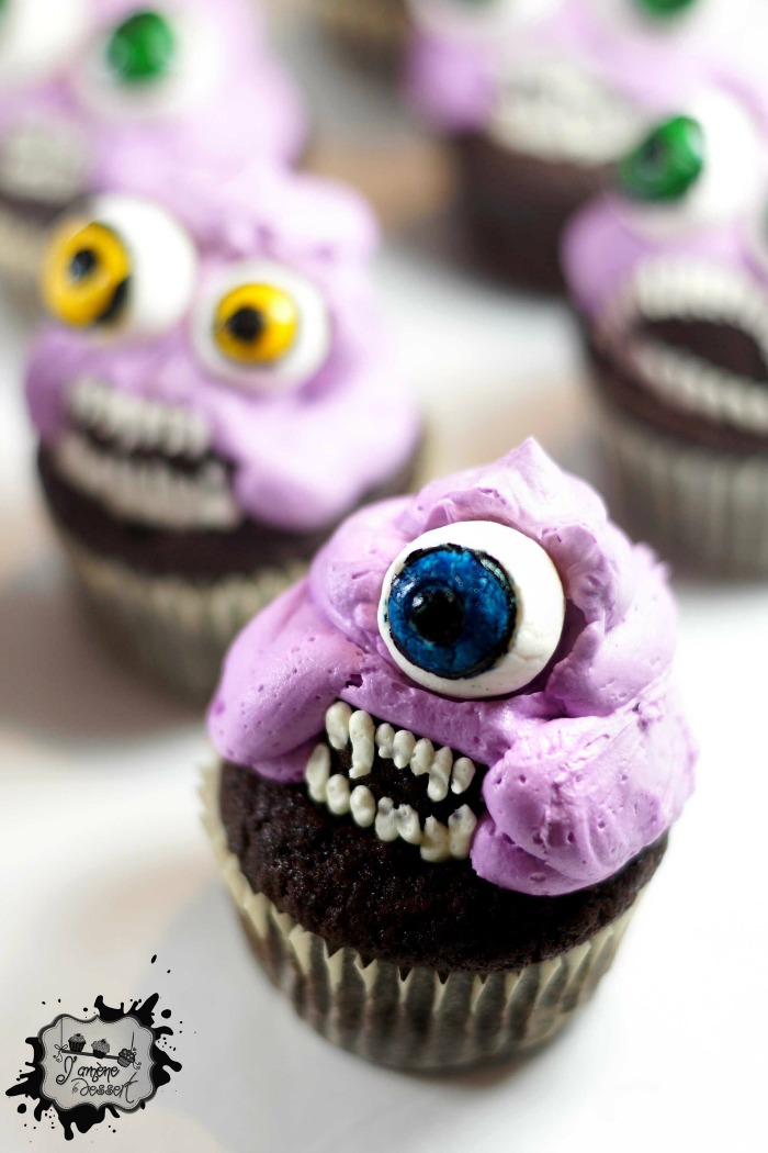 Monster Cupcakes - J'amene le dessert - Aude1