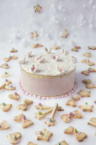 Princesse Papillone - charlotte fruits-rouges sans gluten 
©Photographie et stylisme culinaire Qui a volé les tartes ?