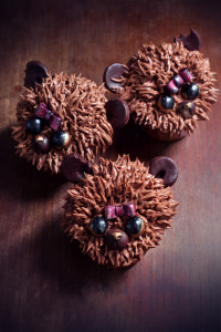 Les oursons de Caumes - fondant et crème au beurre chocolat 
©Photographie et stylisme culinaire Qui a volé les tartes ?