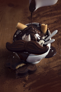 Sablés moustaches vanille & chocolat 
©Photographie et stylisme culinaire Qui a volé les tartes ?