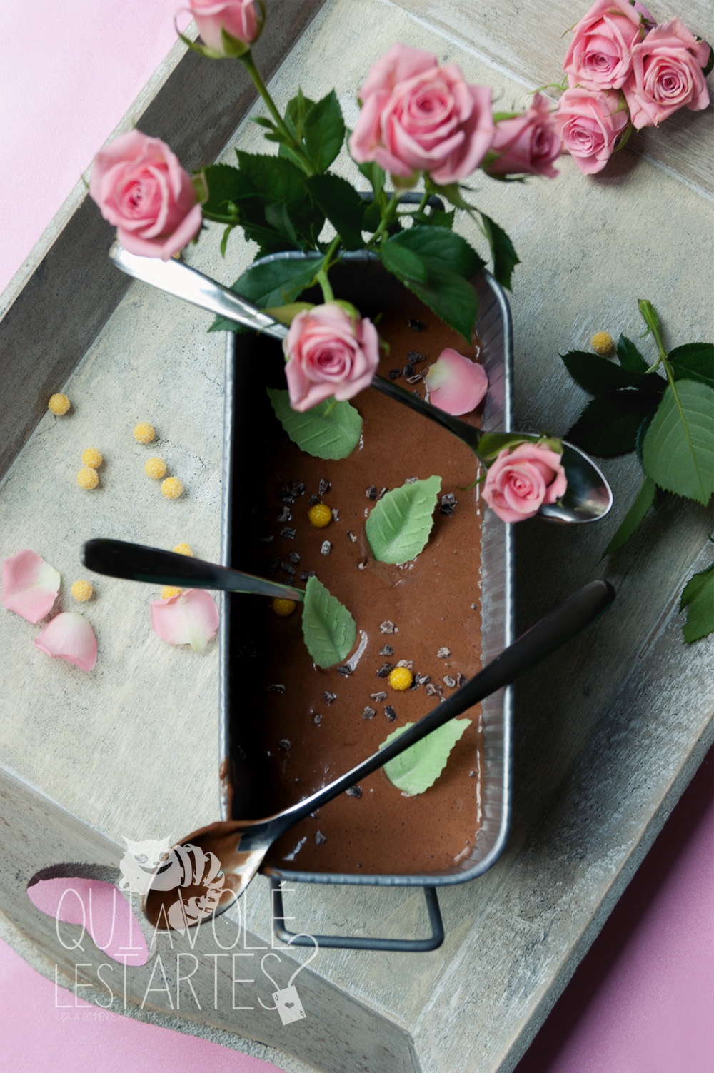La jardinière 7 - Mousse au chocolat - Qui a volé les tartes - Studio de création