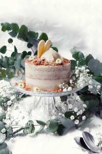 Le lapin blanc - Layer cake vanille chocolat blanc
©Photographie et stylisme culinaire Qui a volé les tartes ?