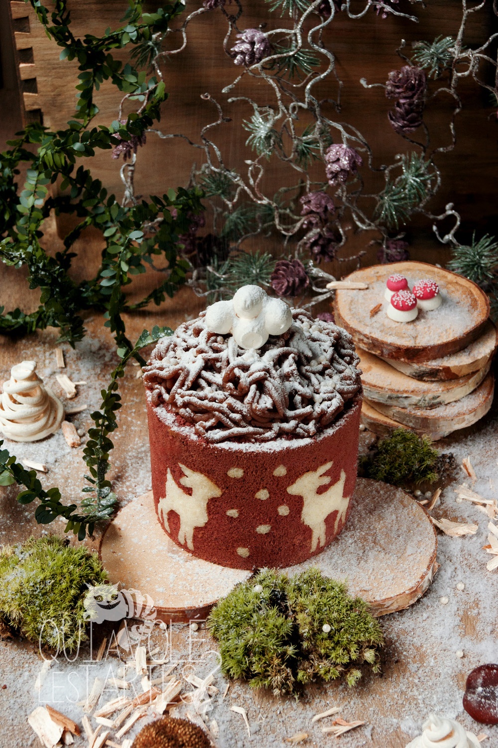 Mont-Blanc Noël sans gluten 2 - Studio 2 création - Qui a volé les tartes