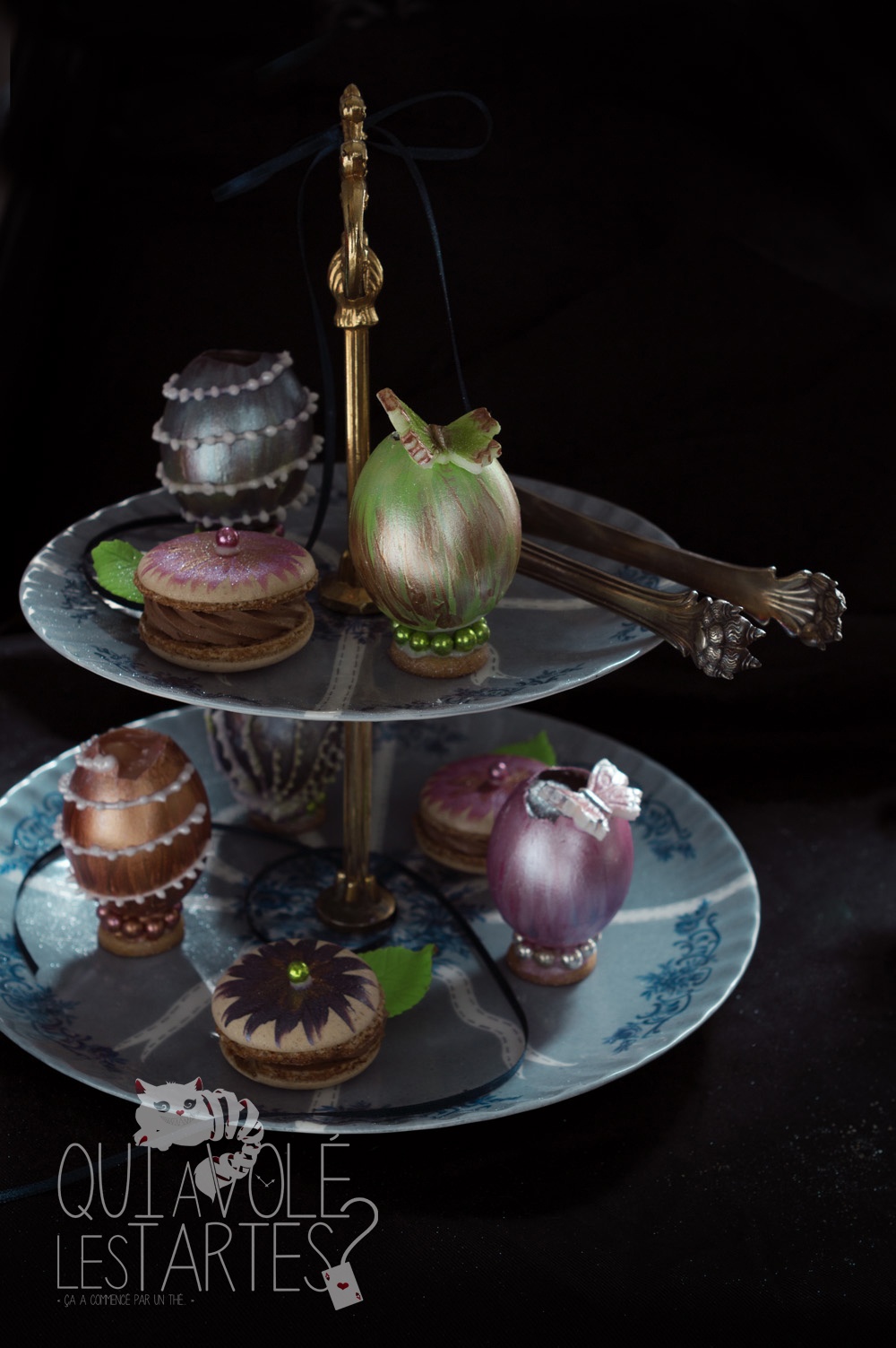 Oeufs façon Fabergé 4 - Studio 2 création - Qui a volé les tartes