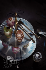 Oeufs de Pâques peints à la main façon Fabergé
©Photographie et stylisme culinaire Qui a volé les tartes ?