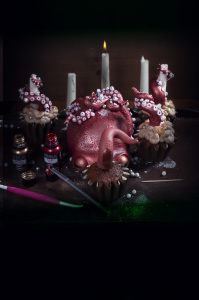 Cupcake Kraken - Halloween
©Photographie et stylisme culinaire Qui a volé les tartes ?